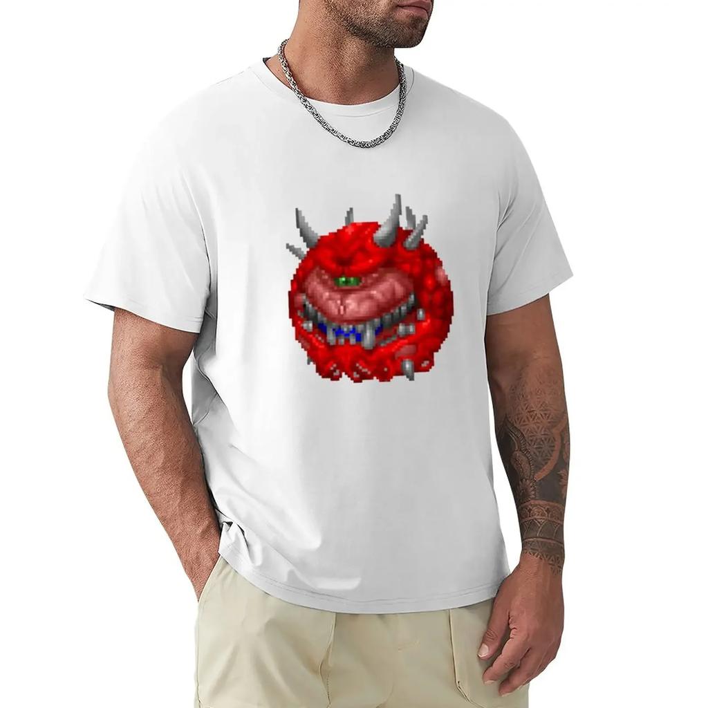 Cacodemon TShirt TShirt Plus Size Tops Sports Fans Summer Tops Men Clothing