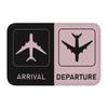 Personalized Plane Arrivals And Departures Doormat Mat Anti-Slip Plane Aviation Airplane Kitchen Bath Garden Rug Carpet 40*60cm