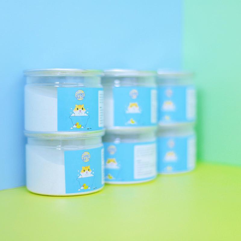 500g Small Pet Bath Sand for Hamsters, Rabbits, Chinchillas, Guinea Pigs