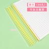 12mm Binding Coil Rings 2pc Spiral Wire Binding Refill for 30 Hole Notebooks and Planners Suitable for Custom Cutting and Replacement