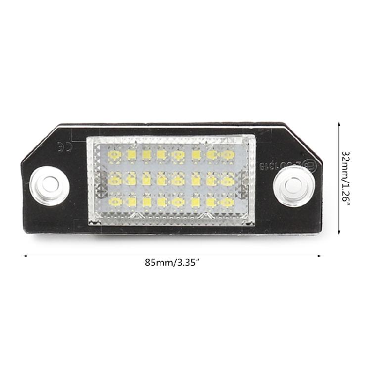 Stylish LED Number Plate Lamp Bulb LED License Plate Light for C-MAX MK2 03-08