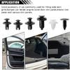 100PCS Plastic Car Body Trim Clips, Universal Car Bumper Clips, Rivets Fasteners Push Retainer Kit, Auto Push Pin Rivets Set With Storage Box