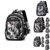 Oxford Fabric Student Backpack With Breathable Design For High School And College Use