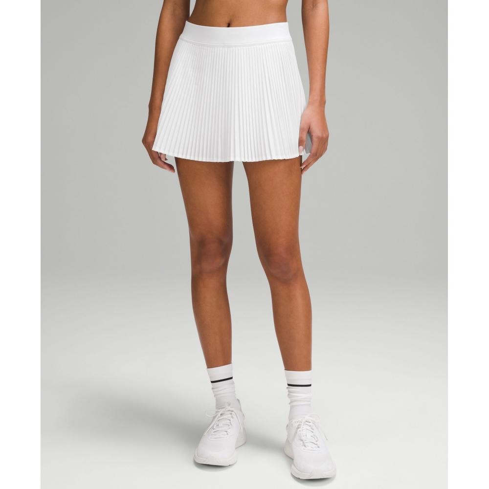 

Lululemon Теннисная юбка Varsity High Rise с плиссировкой, белая 8