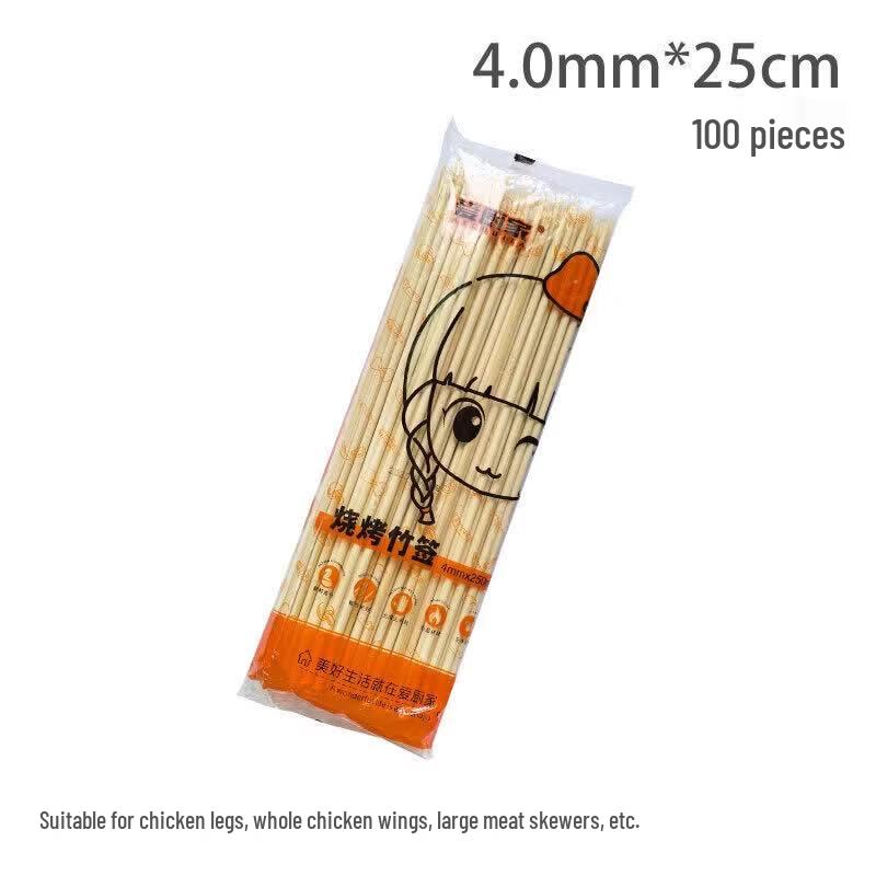 Disposable Wooden Bamboo Skewers