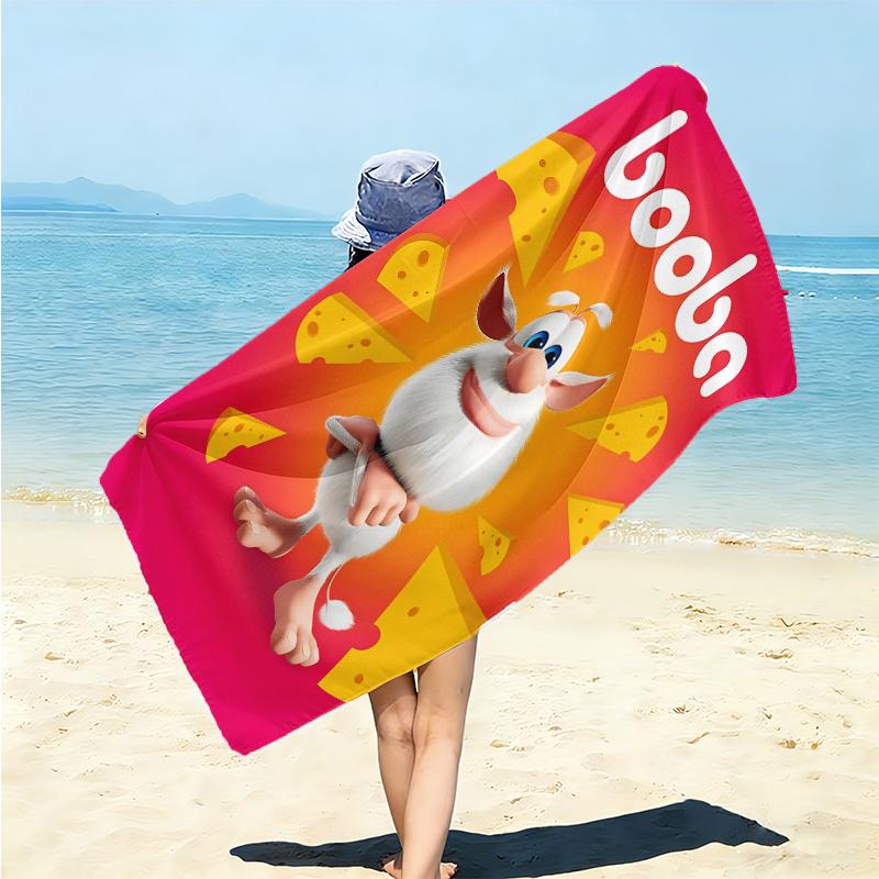 1Pc Magical Bunny Adventure Beach Towel Microfiber Beach Towel Thin Absorbent For Beach Swimming Yoga Bath Sports 0917131
