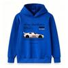 Kids Boys Girls Pullover Hoodie, Cool Race Car Speed Street Aesthetics Print Casual Soft Hooded Sweatshirt for Daily Wear Street Style Children Top