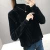 Female Cashmere Blended Knitted Sweater Women Tops Autumn Winter Turtleneck Pullovers