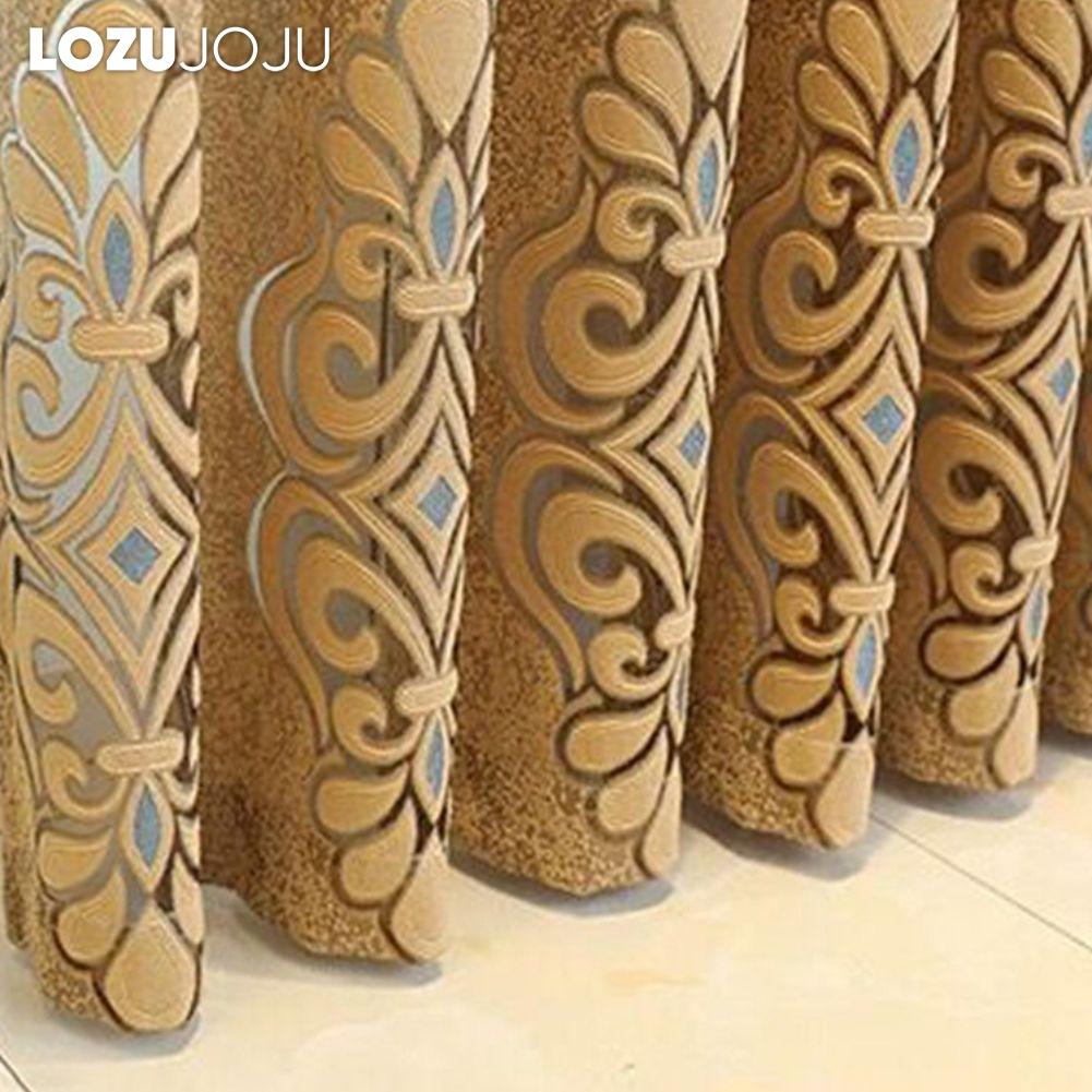 1 buc Perdea transparentă jacquard LOZUJOJU 20-40% opacizare tip inele tul pentru living dormitor balcon fereastră decor pentru casă