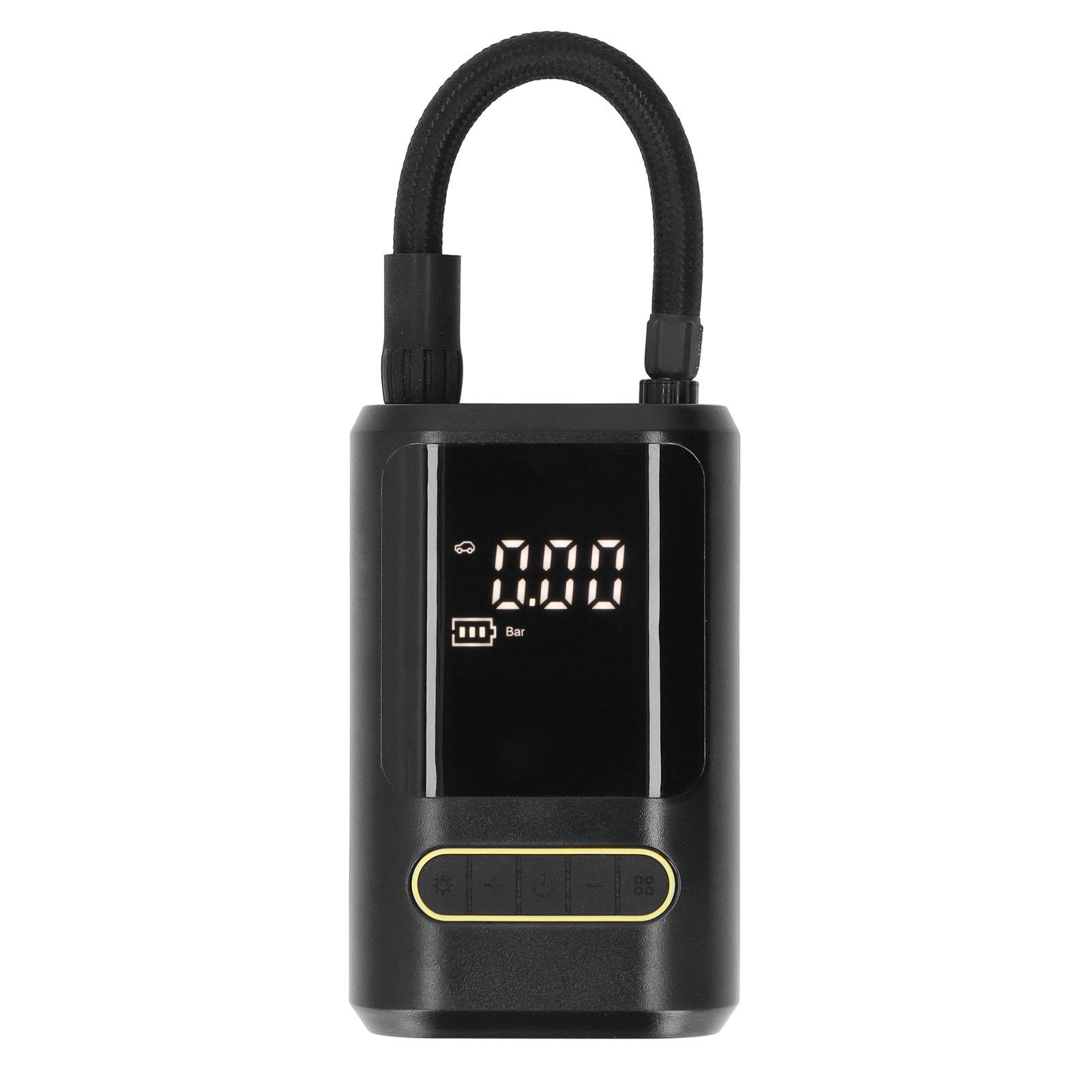 

Автомобильный насос для накачивания шин ЖК-цифровой беспроводной двойной источник питания Электрический насос для накачивания шин мотоцикла