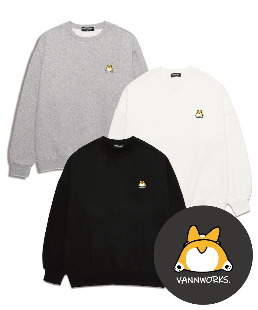 VANNWORKS Best Oversized Fleece-Lined Sweatshirt 6 Types (Vlsmix002)