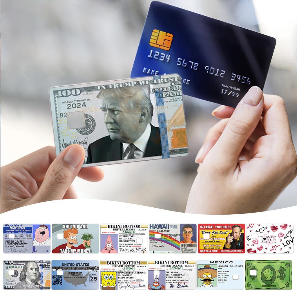 EBT, Ulaşım, Anahtar, Kredi, Banka Kartı İçin Kart Kaplama Çıkartması - Banka Kartını Koruma ve Kişiselleştirme - Kabarcıksız, İnce, , Dijital Baskılı