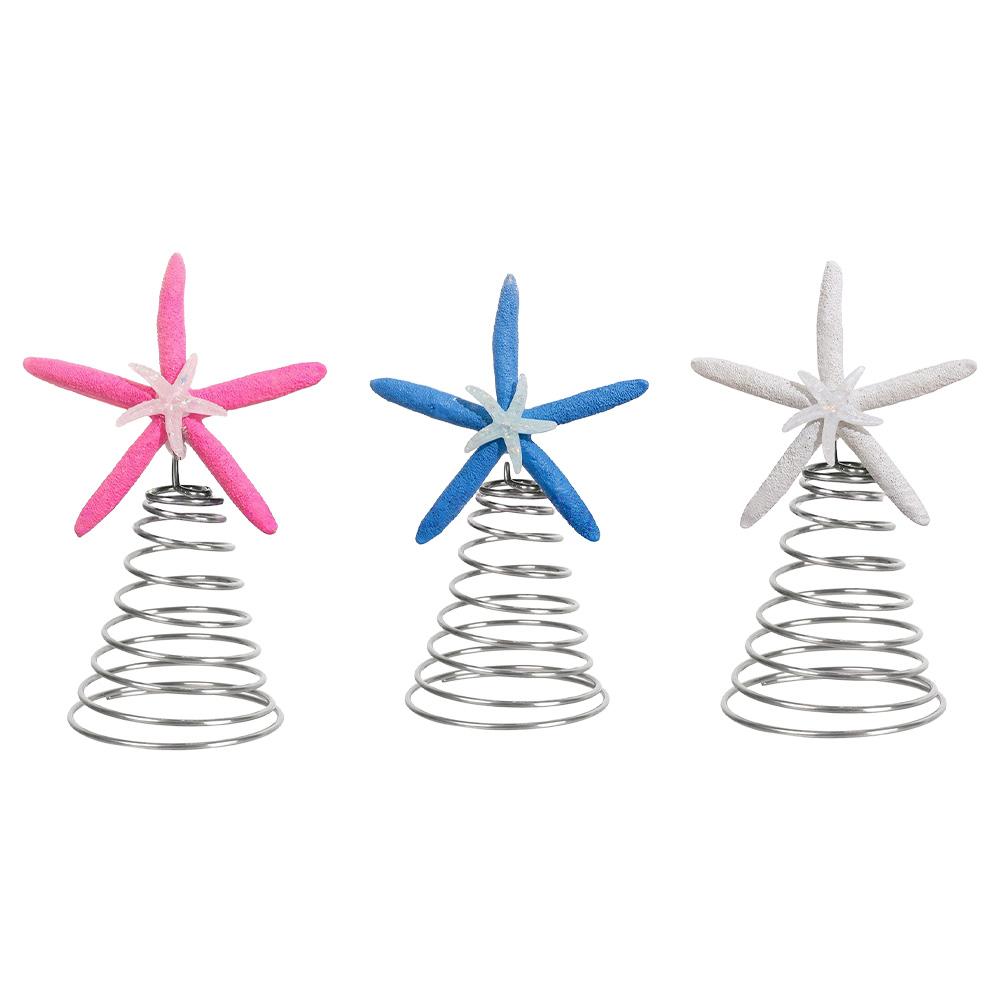 Pretty Blue And Sequin Foam Christmas Tree Star Decoration Venue Layout Star Spring Star Surprise Unisex Beautiful