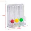 Balls Breathing Exerciser 3 Balls Respiratory Spirometry Breathing Exerciser for Lung Function Trainer Improve Trainer