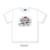 Kazumasa Oda Tour 2025 Let's all celebrate our personal best!! T-shirt, line drawing, white (L)