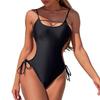 Swimsuit for Women Strappy Cutout Side Tie Bathing Suit with Adjustable Shoulder Straps Beachwear