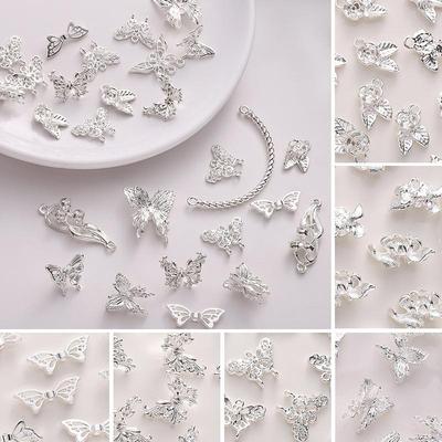 1-5pcs/bag Alloy New Chinese Style Pendant DIY Bracelet Necklace Earrings Jewelry Accessories