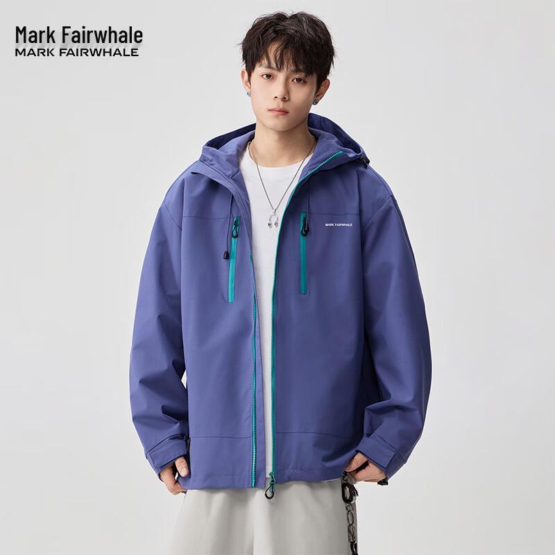 Mark Huafei 2025 Autumn Unisex Outdoor Waterproof Jacket