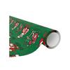 Christmas Village Themed Wrapping Paper, Full Of Festive Charm.