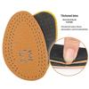Shock-Absorbing Latex Cowhide Forefoot Pads for High Heels - Unisex, Anti-Wear, Thickened Sports Half-Pads