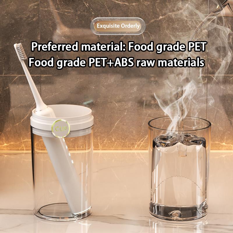 1/2/3PCS Travel Portable Toothbrush Box Toothbrush Protection Storage Dustproof Cup for Bathroom Toothpaste Storage Case Box