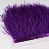 Ostrich Feathers Trim 13-18 CM Plumes on Ribbon Selvage For DIY Wedding Sewing in Dress Decoration Crafts Accessories Wholesale