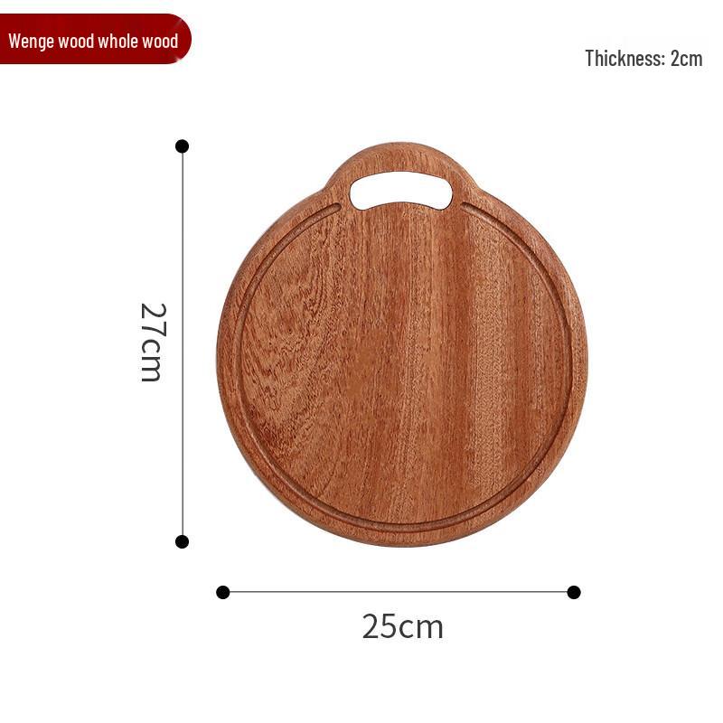 Ebony Round Cutting Board