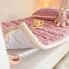WTEMPO Plush Foldable Mattresses Solid Clor Single and Double Mattresses Student Dormitory Thickened All Seasons Home-use Soft Velvet Mattresses