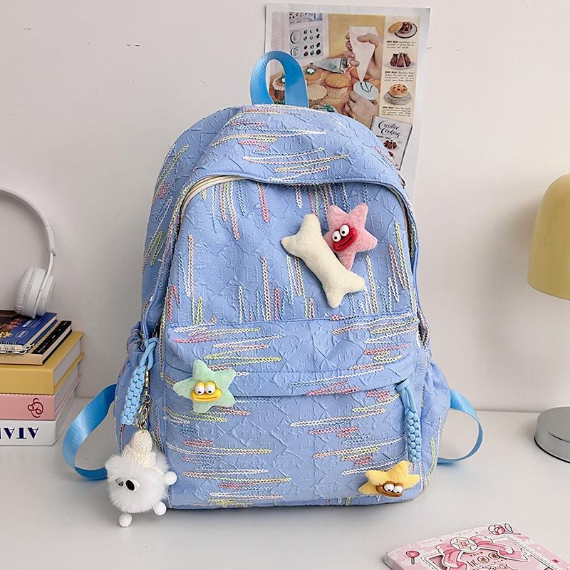 New Fashionable and Casual Commuting Schoolbag  Student Backpack  Large Capacity Schoolbag for Women