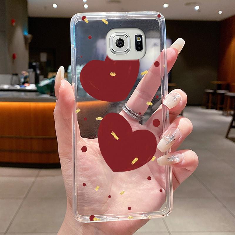 Hülle Für Samsung Galaxy S6 Edge Plus Blume Schmetterling Handyhüllen Für Samsung S5 S6 Edge+ Weiches Silikon Transparente TPU Hüllen