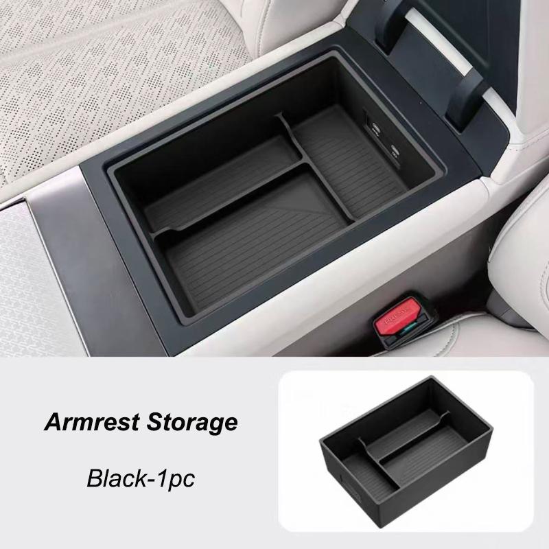 For ZEEKR 7X 2026 Center Console Silicone Armrest Storage Box Interior Styling Modified Accessories