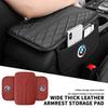Leather Car Seat Center Console Armrest Mat Storage Bag For X1 X3 E39 E46 E30 E36 E87 E60 E90 F26 G02 E70 F15 E53 G05 E71