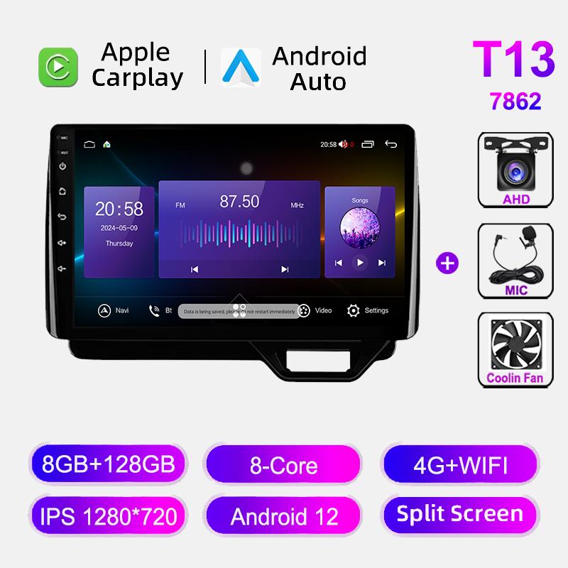 Car Radio Android For Honda N-BOX II 2017-2025 Multimedia Video Player Auto Stereo Navigation GPS Carplay Audio Head Unit WIFI