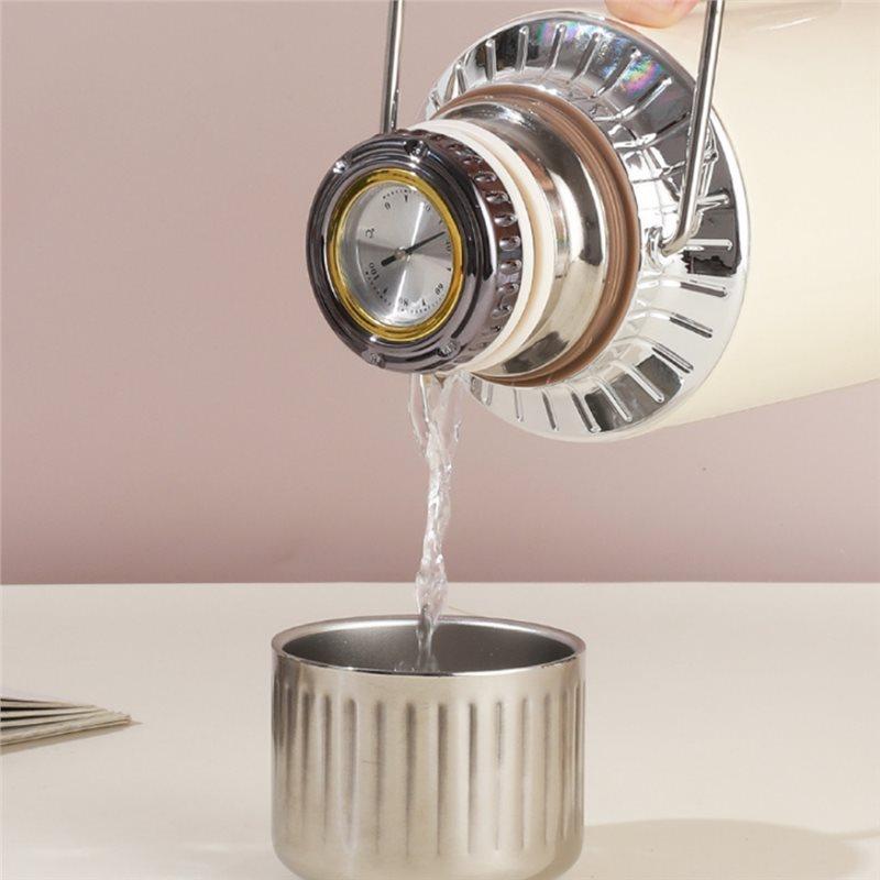 ABFS Portable Insulated Kettle 316 Stainless Steel Large Capacity Outdoor Sports Water Bottle Tea Brewing Pot Travel Mug