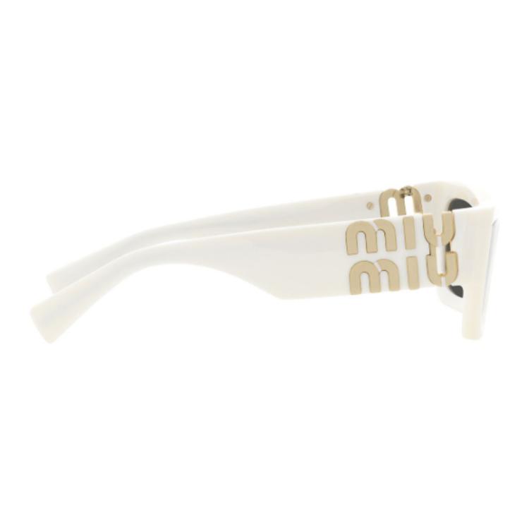 Miu Miu Logo Cat Eye Sunglasses Women sunglasses White MU09WS1425S0