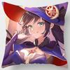 Impact Cushion Genshin Cover Back Support Pillow Case Soft Sofa Decoration 18in