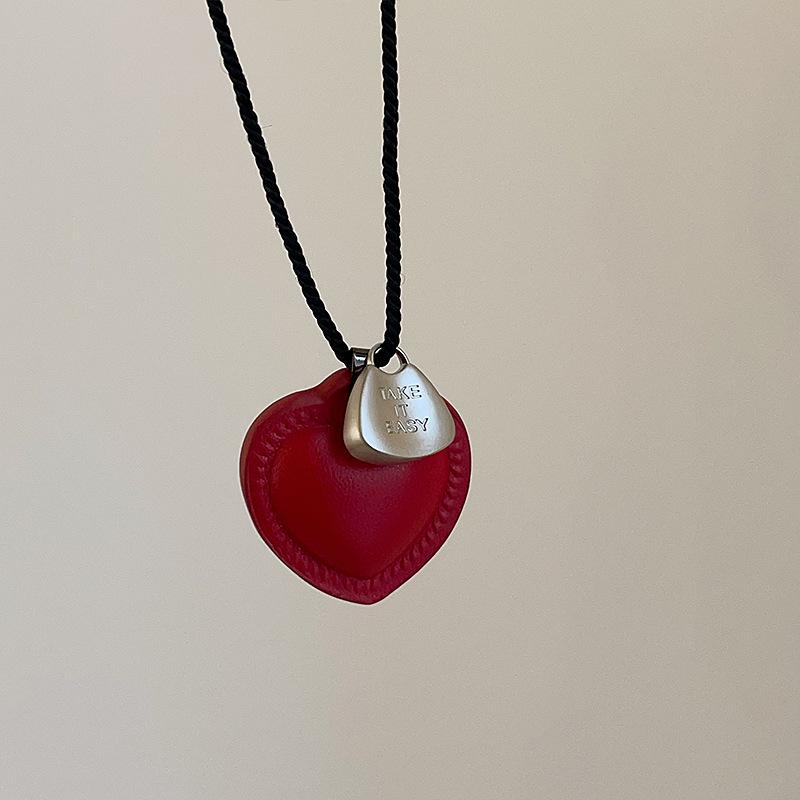 

Ожерелье из пеньковой веревки в стиле ретро, вдохновленное корейскими блогерами: Нишевая мода класса люкс для универсального стиля