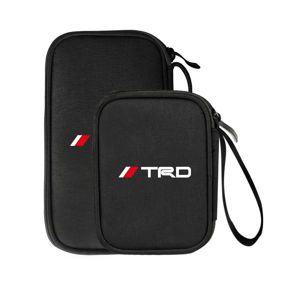 Auto Schlüssel Handy Datenleitung Aufbewahrungstasche Multifunktion Auto Styling für Toyota Corolla Camry RAV4 Yaris C-HR Avensis Auris Hilux TRD