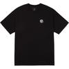 Plain Minimalist Brand Logo Print Crew Neck Straight Fit Short Sleeve T-Shirt Men Tops Black VN000NWABLK1