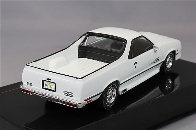 IXO Scale Chevrolet El Camino SS 1987 White 1/43