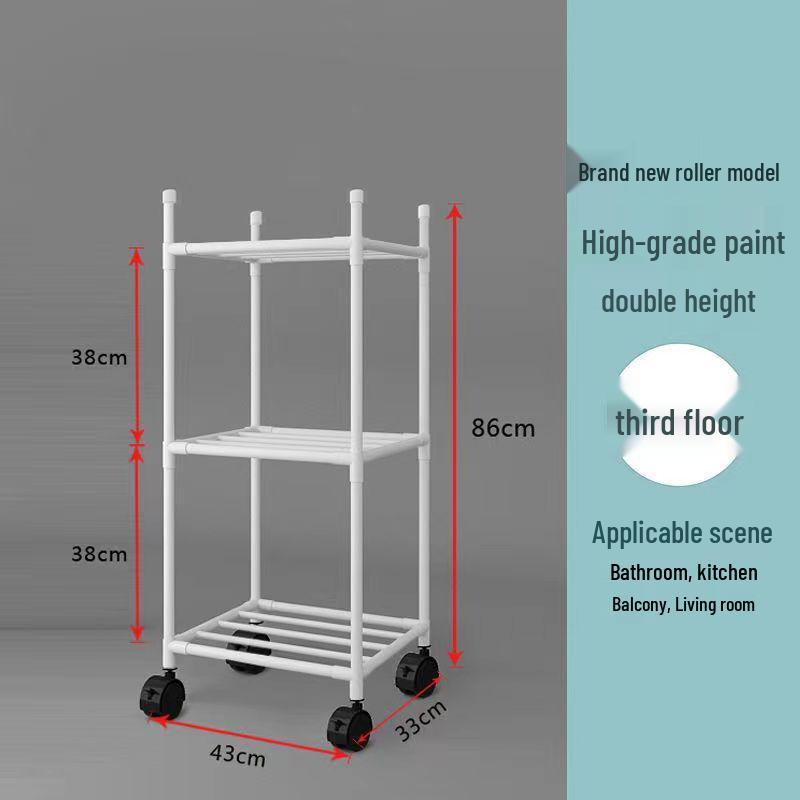 

Многофункциональная кухонная стойка для хранения: Напольный многоярусный стеллаж для хранения микроволновой печи, духовки и мисок.