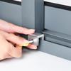 Adjustable Window Lock Stopper Safety Locks for and Pets Anti-theft Door Lock Non Punch Sliding Window Lock Hardware