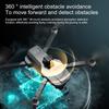 Quadcopter with 2.7K Camera, 3 Axis Gimbal GPS FPV Foldable 5G Aircraft with Brushless Motor, Waypoi