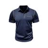 (XL, Dark Blue) Men's Short Sleeved Clothing