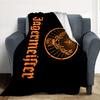 Jgermeister Logo Flannel Blanket Throw Blanket Soft Warm Sofa Bed Camping Car Home Decor Unique Christmas Gift C9301532