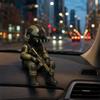 Action Soldiers with Weapons Statue Martial Desktop Decorations Collectible Home Decors Tactically Mini Soldier Figurine