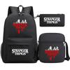 Stranger Things Star Printing Teen Student School Bag Three-Piece Men'S And Women'S Backpack