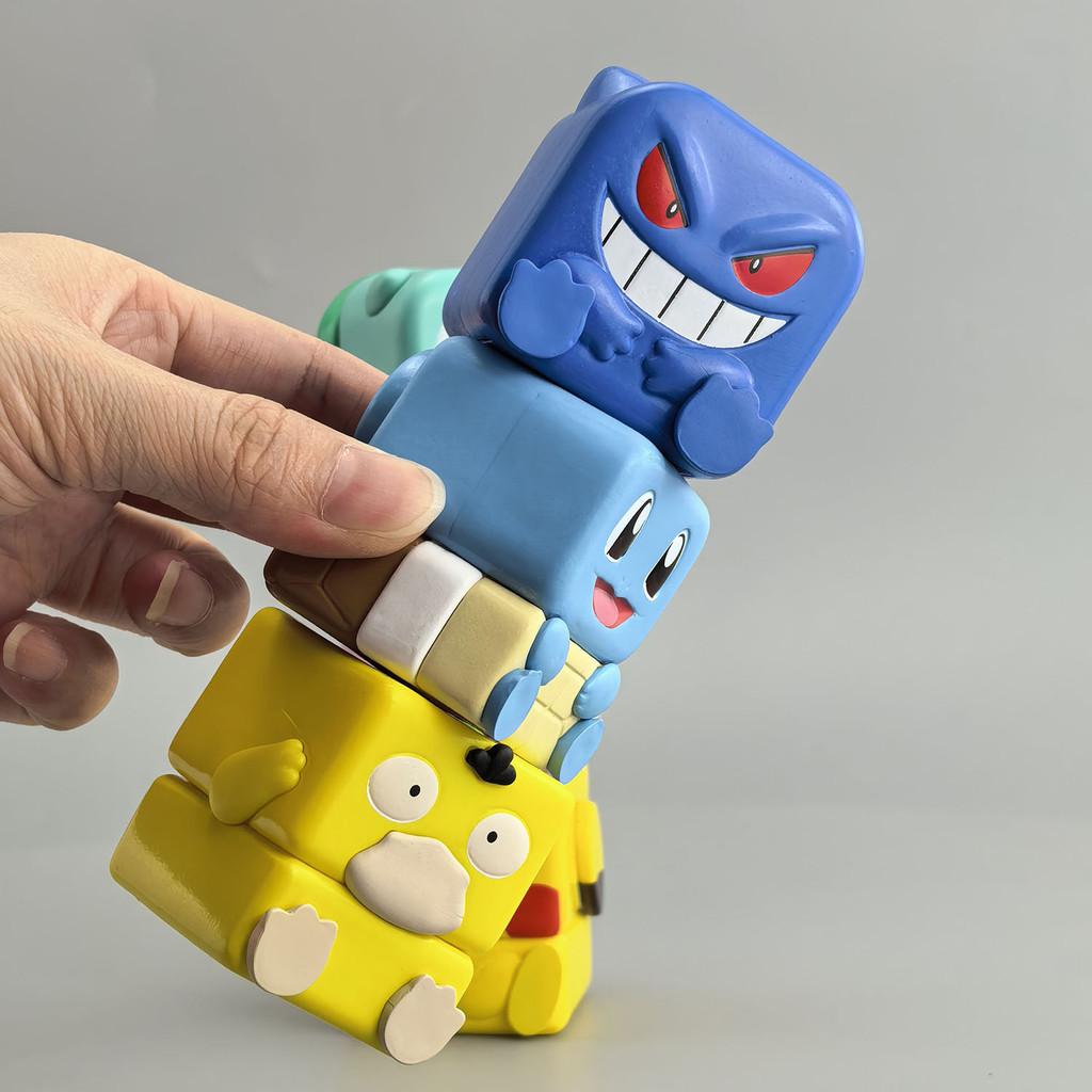 Pokemon Pvc Magnet Stackable Figures For Stress Relief Collectible Toy For Kids And Adults