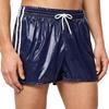 S-3XL Mens Sports Swimming Shorts Waterproof Fabric Elastic Drawstring Waistband Integrated Briefs for Workout Wrestling