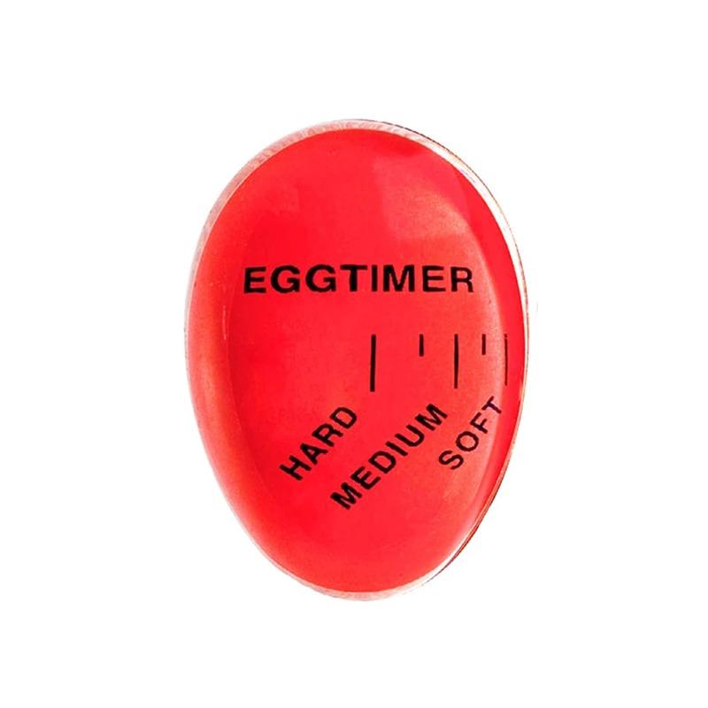 Eggklokke Kjøkken Elektronisk Gadget Farge Egg Koking Endring Deilig Løskokt Hardkokt Miljøvennlig Resin Rød Timer Verktøy